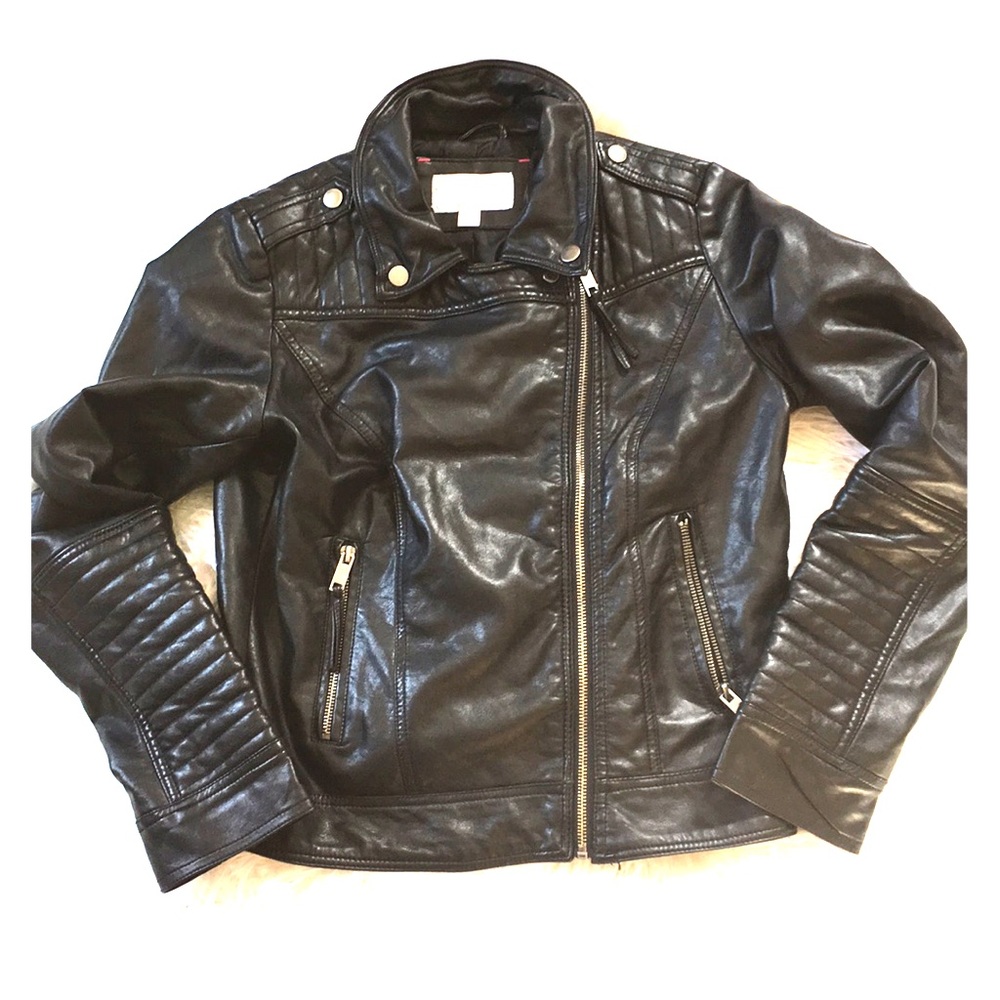 Leather Moto Jacket